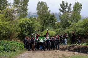 آیین عزاداری روز عاشورا در روستای بهل - اهر