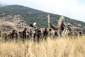 آیین عزاداری روز عاشورا در روستای بهل - اهر