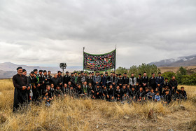 آیین عزاداری روز عاشورا در روستای بهل - اهر