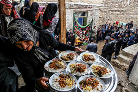 آیین عزاداری روز عاشورا در روستای بهل - اهر