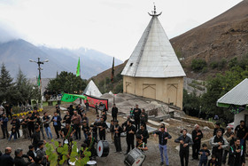 مراسم عزاداری عاشورای حسینی روستای هفت تن - لاریجان