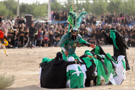 اجرای تعزیه روز عاشورا در اصفهان