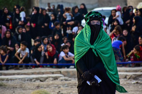اجرايی تعزیه روز عاشورا در دشتستان شهر شبانكاره - بوشهر