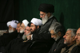 مراسم عزاداری شام غریبان در حسینیه امام خمینی(ره)