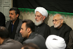 مراسم عزاداری شام غریبان در حسینیه امام خمینی(ره)