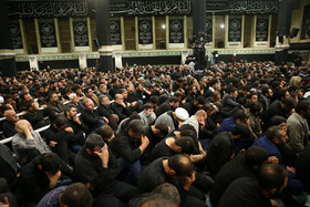 مراسم عزاداری شام غریبان در حسینیه امام خمینی(ره)