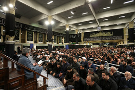 مراسم عزاداری شام غریبان در حسینیه امام خمینی(ره)