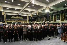 مراسم عزاداری شام غریبان در حسینیه امام خمینی(ره)