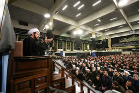 مراسم عزاداری شام غریبان در حسینیه امام خمینی(ره)