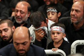 مراسم عزاداری شام غریبان در حسینیه امام خمینی(ره)