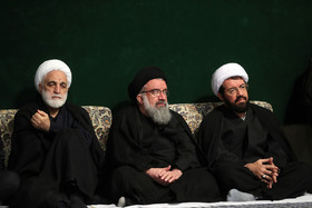 مراسم عزاداری شام غریبان در حسینیه امام خمینی(ره)