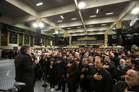 مراسم عزاداری شام غریبان در حسینیه امام خمینی(ره)