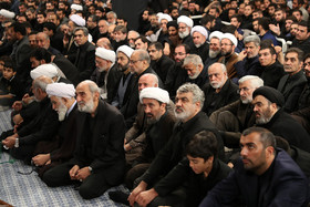 مراسم عزاداری شام غریبان در حسینیه امام خمینی(ره)