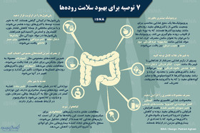 اینفوگرافی / راه‌هایی برای بهبود سلامت روده‌ها