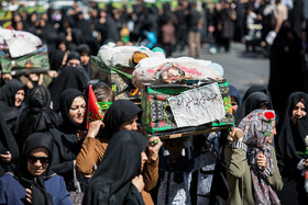 تشییع نمادین شهدای کربلا توسط قوم بنی اسد در قزوین