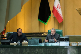 علی لاریجانی در جلسه علنی مجلس شورای اسلامی