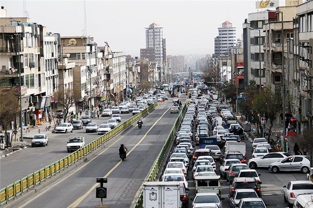 وضعیت ترافیکی تهران در دومین روز مهر
