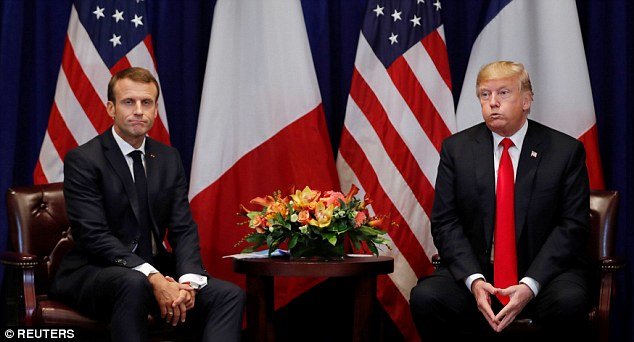 ماکرون خطاب به ترامپ: فرانسه رعیت آمریکا نیست/پاریس: بهتر بود ترامپ اصول نزاکت را رعایت می‌کرد
