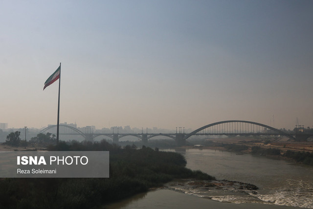 آلودگی هوای اهواز هوای اهواز و سوسنگرد در وضعیت "قرمز"