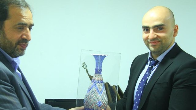  بازدید رایزن فرهنگی سفارت ارمنستان از موزه انقلاب اسلامی و دفاع مقدس 