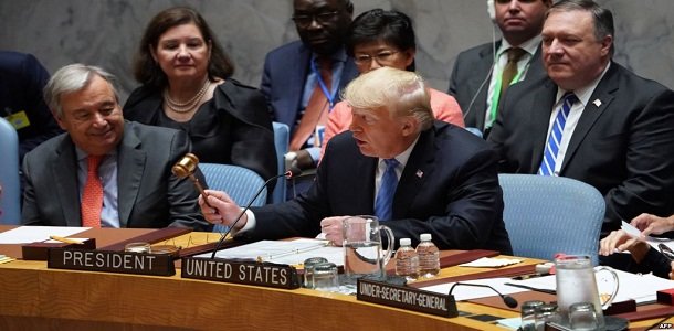 ترامپ: امیدوارم سوریه و کشورهای ضامن بتوانند تروریست‌ها را در ادلب نابود کنند