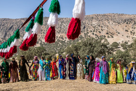 عروسی ایل بهمئی در روستای بناری