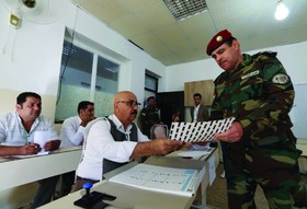 برگزاری رای‌گیری خاص در انتخابات پارلمانی کردستان عراق با مشارکت بیش از ۹۰ درصدی