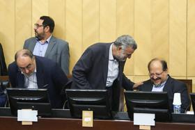 محمد شریعتمداری و محمود حجتی در جلسه مشترک کمیسیون کشاورزی با فعالان در عرصه کشاورزی و صنایع غذایی 