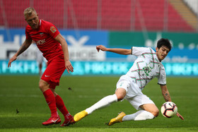 صعود روبین کازان با گلزنی آزمون