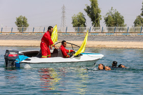 مانور امداد و نجات آتش نشانی قم