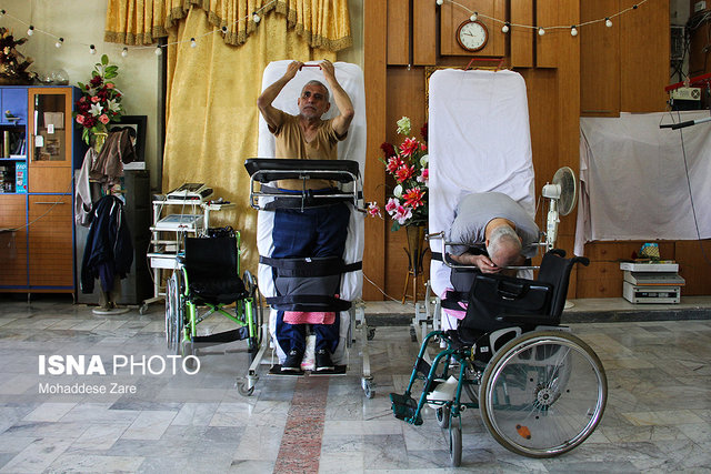 درددل‌های جانبازان آسایشگاه امام خمینی(ره) مشهد