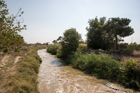 نهرهای آبی که در روستای گل‌حصار جاری هستند یا به پای برخی زمین‌های صیفی‌جات می‌روند یا محلی برای تخلیه فاضلاب شهری می‌شوند