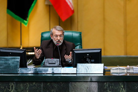 سخنرانی علی لاریجانی در جلسه علنی مجلس شورای اسلامی