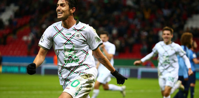 روبین کازان با گلزنی آزمون پیروز شد