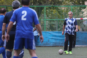  مسعود پزشکیان در جام فوتبال پیشکسوتان