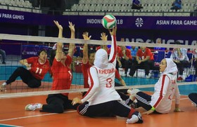 شکست تیم ملی والیبال نشسته بانوان ایران برابر کانادا در قهرمانی جهان