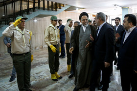 سیدمحمد بطحائی و سیدمحمود علوی در افتتاحیه نهمین دوره مجلس دانش آموزی