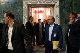 سیدمحمد بطحائی و سیدمحمود علوی در افتتاحیه نهمین دوره مجلس دانش آموزی