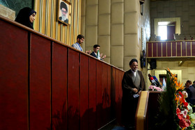 افتتاحیه نهمین دوره مجلس دانش آموزی