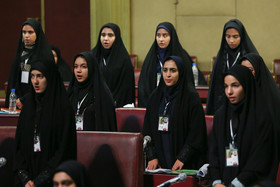 افتتاحیه نهمین دوره مجلس دانش آموزی