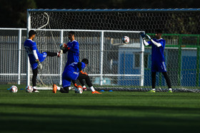 تمرین تیم ملی پیش از دیدار بولیوی