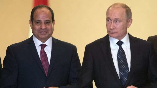 تاکید روسای جمهور روسیه و مصر بر گسترش همه‌جانبه روابط و افزایش تبادلات اقتصادی