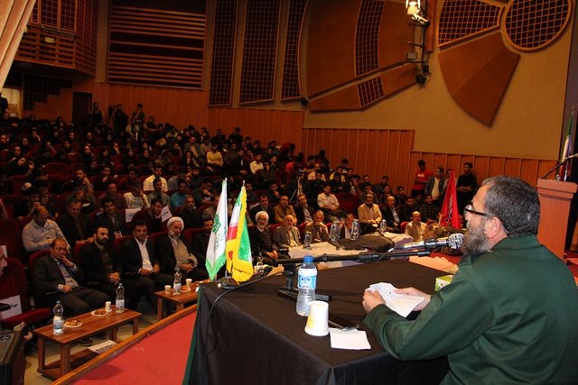 مراسم بزرگداشت شهدای لشکر 25 کربلا در گرگان برگزار شد