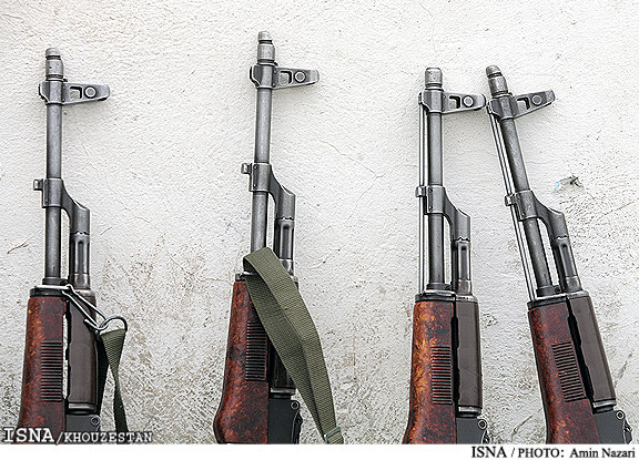 کشف 20 قبضه اسلحه در شهرستان چاراویماق