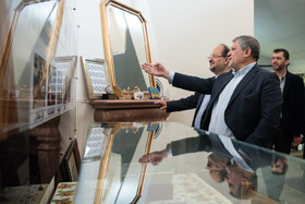 بازدید محمد شریعتمداری از خانه موزه هاشمی رفسنجانی