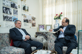 بازدید محمد شریعتمداری از خانه موزه هاشمی رفسنجانی