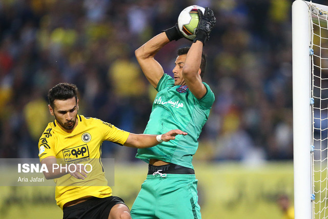 دروازهبان نساجی شاگرد دایی شد حامد لک
