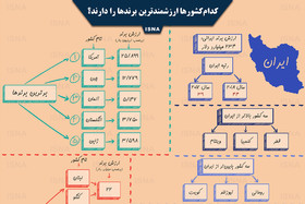 اینفوگرافی / کدام کشورها ارزشمندترین برندها را دارند؟