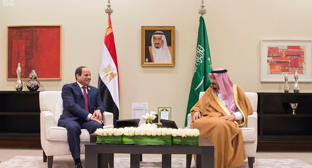 وزیر خارجه مصر پیام سیسی را برای ملک سلمان می‌برد