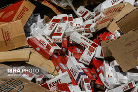 کشف بیش از ۱۱۰ میلیون نخ سیگار قاچاق در جنوب تهران